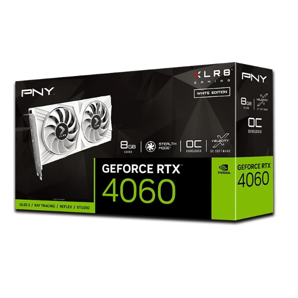 グラフィックボード GeForce RTX 4060 8GB XLR8 Gaming OC DUAL FAN 