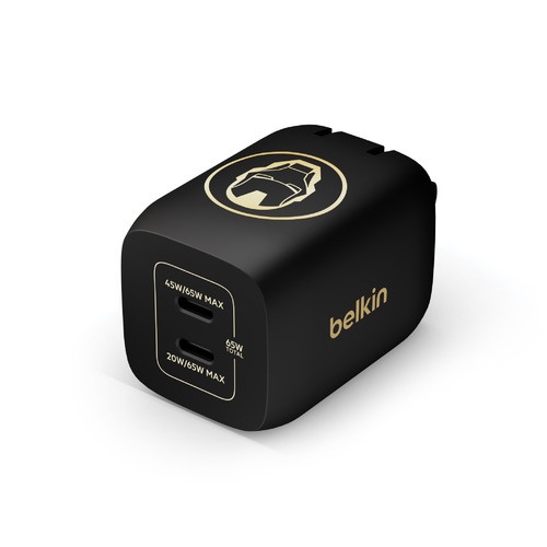 BoostCharge Pro PPS65Wǥ奢USB-C GaNŴ ֥å WCH013DQBG-DY [2ݡ /USB Power Deliveryб /GaN(ⲽꥦ) ]