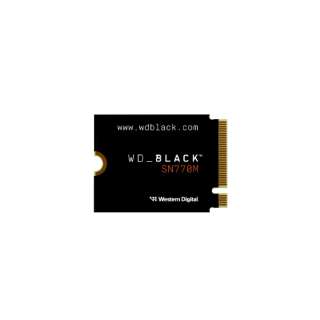 WDS500G3X0G 内蔵SSD PCI-Express接続 WD_BLACK SN770M [500GB] 【バルク品】