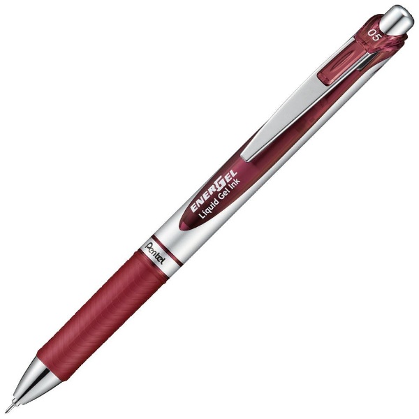 ボールペン [0.5mm] ENERGEL(エナージェル) バーガンディ BLN75Z-BG 