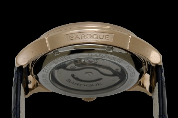 BAROQUE 機械式腕時計 BAROQUE ブラック BA3004S-60BK BAROQUE