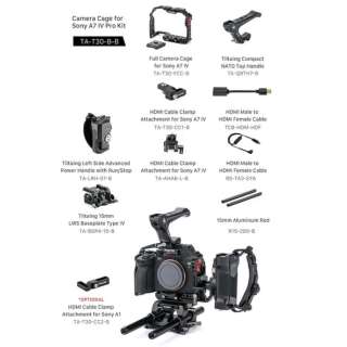 Camera Cage for Sony a7 IV Pro Kit(Black)