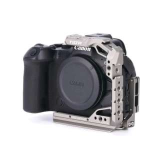 Half Camera Cage for Canon R6 Mark II - Titanium Gray