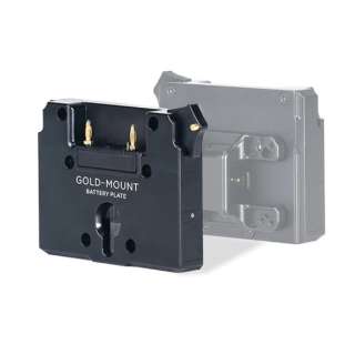 Gold Mount Battery Plate for Dual Handle Power Supply Bracket
