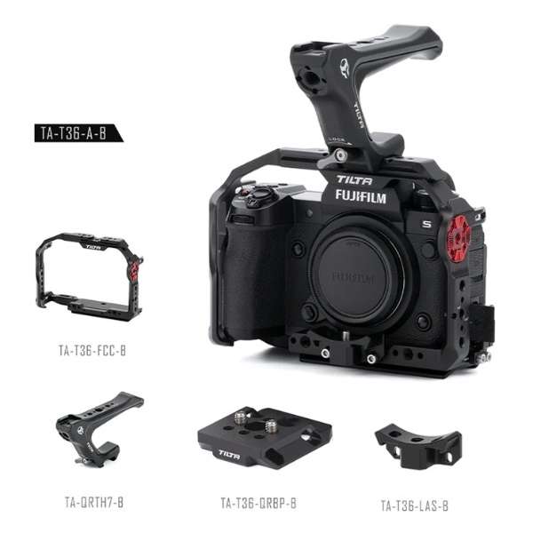 Camera Cage for Fujifilm X-H2S Basic Kit - Black_2