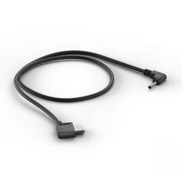 12V Right Angle USB-C to 3.5/1.35mm DC Male Power Cable (40cm)_1