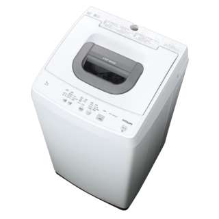 全自動洗濯機 2ステップウォッシュ ピュアホワイト NW-50J-W [洗濯5.0kg /簡易乾燥(送風機能) /上開き]
