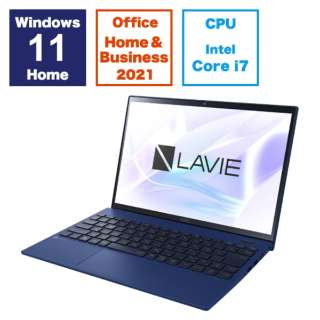 ノートパソコン LAVIE N13 Slim(N1375/HAL) ネイビーブルー PC-N1375HAL [13.3型 /Windows11 Home /intel Core i7 /メモリ：16GB /SSD：512GB /Office HomeandBusiness /2023年秋冬モデル]