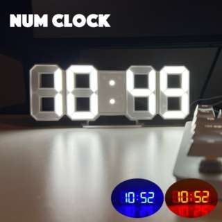 LEDfW^vuNUM Clock TZ-NUM