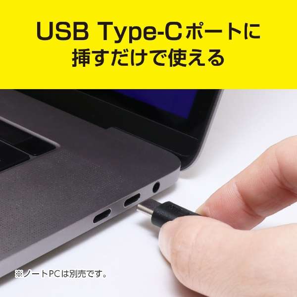 USH-CA20P/BK USB-C  USB-C{USB-A ϊnu (Chrome/iPadOS/Mac/Windows11Ή) ubN [oXp[ /4|[g /USB2.0Ή /USB Power DeliveryΉ]_3