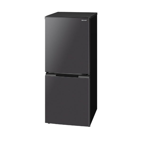 冷蔵庫 マットダークグレー SJ-D15K-H [幅49.5cm /152L /2ドア /右開き/左開き付け替えタイプ /2023年]
