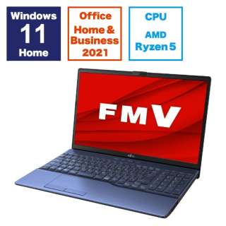 m[gp\R FMV LIFEBOOK AH480/H ^bNu[ FMVA480HL [15.6^ /Windows11 Home /AMD Ryzen 5 /F16GB /SSDF256GB /Office HomeandBusiness /2023N11f]_1