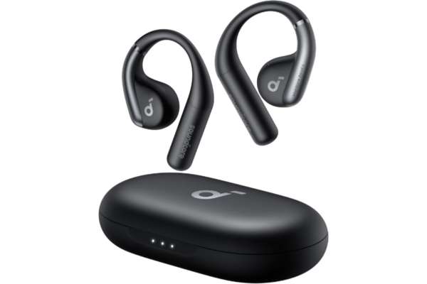ambie Sound Earcuffs Black Wireless Earphone AM-TW01/BC Not Block Ears  JAPAN NEW