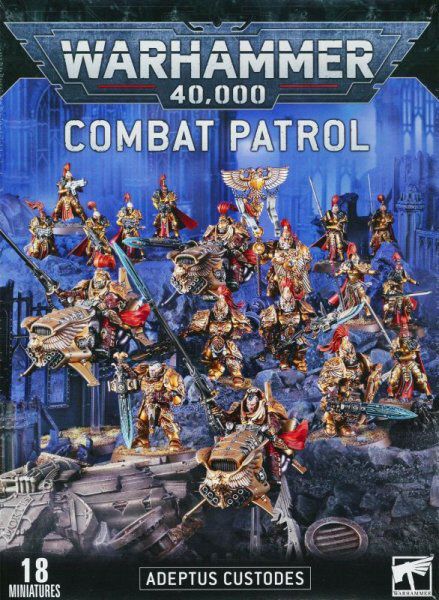 コンバットパトロール】アデプトゥス・カストーデス COMBAT PATROL: ADEPTUS 目覚まし CUSTODES[73-01 ][WARHAMMER40,000]ウォーハンマー