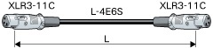 CANARE EC10-X11  XLR3-11C(᥹ˡXLR3-11C(᥹ CANARE EC10-X11