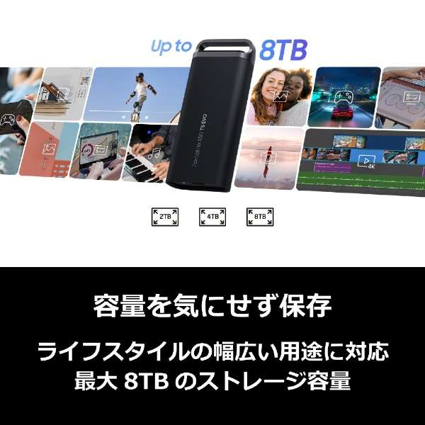 支持MU-PH2T0S-IT外置型SSD USB-C连接Portable SSD T5 EVO(Android/Mac/Windows的)[2TB/手提式型]_4