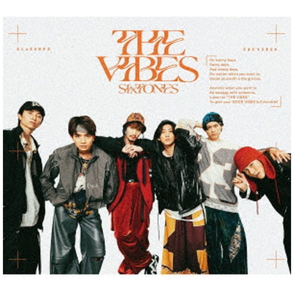 SixTONES/ THE VIBES 初回盤B（Blu-ray Disc付） 【CD】 ソニー ...