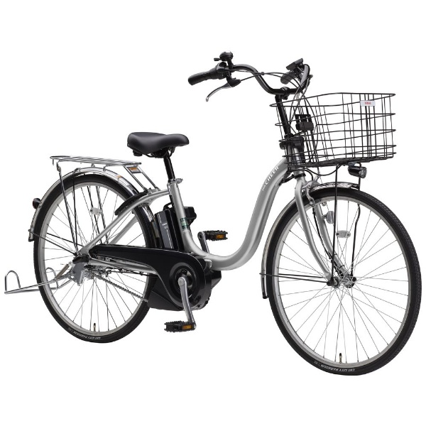 爆買い人気YAMAHA PAS X012 24インチ　3段変速ギア　電動自転車　鍵2本付き 電動アシスト自転車