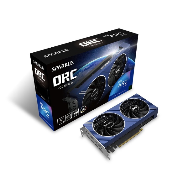 グラフィックボード Intel Arc A750 ORC OC Edition SA750C-8GOC [インテル GPUファミリー /8GB]