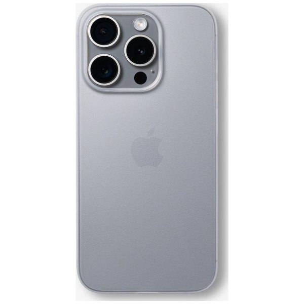 iPhone 15 Pro FROST AIR ケース アイスホワイト FA15P61W CASEFINITE ...