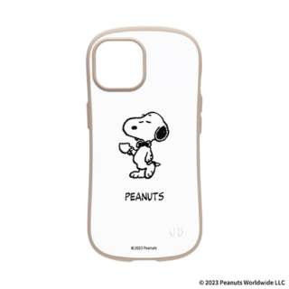 miPhone 15pnPEANUTS/s[ibc iFace First Class CafeP[X iFace R[q[ 41-962916