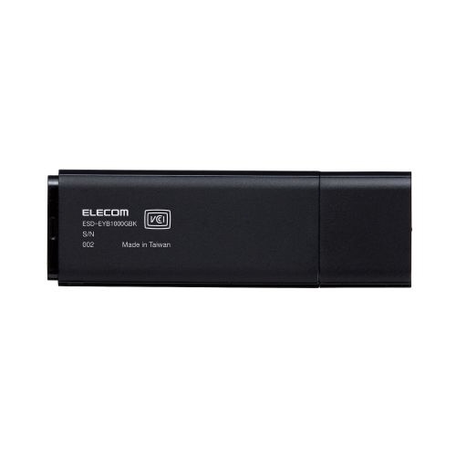 ESD-EYB1000GBK 外付けSSD USB-A接続 PS5/PS4、録画対応(Mac/Windows11