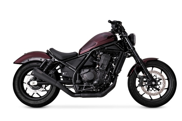 Upsweep アップスウィープ スリップオン ブラック マフラー Rebel 1100/DCT 21 48425 バンスアンドハインズ｜VANCE&HINES  通販 | ビックカメラ.com