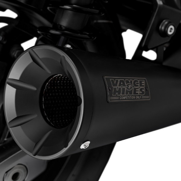 Upsweep アップスウィープ スリップオン ブラック マフラー Rebel 1100/DCT 21 48425 バンスアンドハインズ｜VANCE&HINES  通販 | ビックカメラ.com