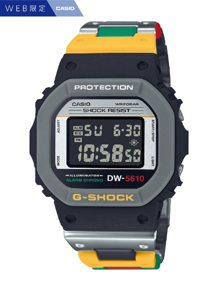 G-SHOCK ジーショック DW-5600 コンポジットバンド ブラック 美品 - 時計