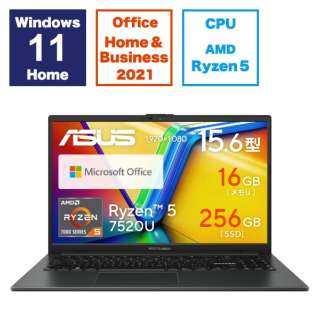 m[gp\R Vivobook Go ~bNXubN E1504FA-R5162MBWS [15.6^ /Windows11 Home /AMD Ryzen 5 /F16GB /SSDF256GB /Office HomeandBusiness] y݌Ɍz