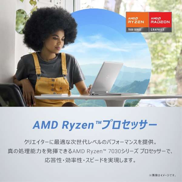 笔记本电脑Inspiron 14 2-in-1 AMD 7435白金款银MI784CP-DWLC[14.0型/Windows11 Home/AMD Ryzen 7/存储器:16GB/SSD:512GB/2023年秋冬季款][库存限度]_4