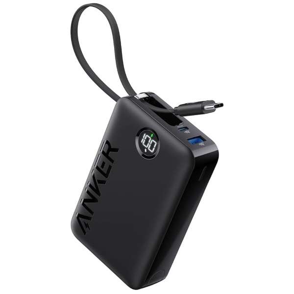 手机电池Power Bank(20000mAh，22.5W，Built-In USB-C电缆)Type-C联机黑色A1647N11[支持USB Power Delivery的/2波特酒（Port）]_1