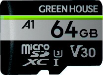 microSDXC UHS-I U3 V30 A1 64GB GH-SDM-ZB64G [Class10 /64GB]