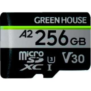 microSDXCJ[h UHS-I U3 V30 A2 256GB GH-SDM-ZB256G [Class10 /256GB]