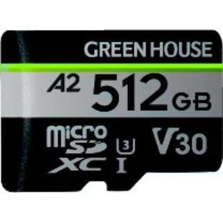 microSDXCJ[h UHS-I U3 V30 A2 512GB GH-SDM-ZB512G [Class10 /512GB]