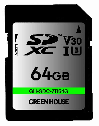 SDXC UHS-I U3 V30 64GB GH-SDC-ZB64G [Class10 /64GB]