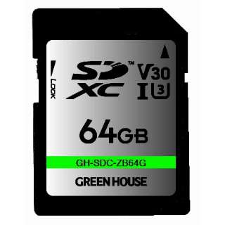 SDXCJ[h UHS-I U3 V30 64GB GH-SDC-ZB64G [Class10 /64GB]