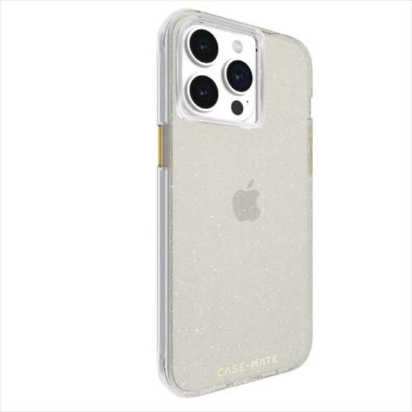 Case-Mate@iPhone 15 Pro MaxΉ@Sheer Crystal - Champagne Gold@J[F VpS[h Champagne Gold CM051606_4
