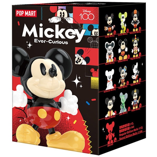 -未使用ですPop Mart Mickey Mouse 100th Disney