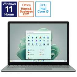 ywfz Surface Laptop 5 13.5C` Z[W [Windows 11 Home /intel Core i5/:16GB /SSD:256GB] S0P-00002 y݌Ɍz