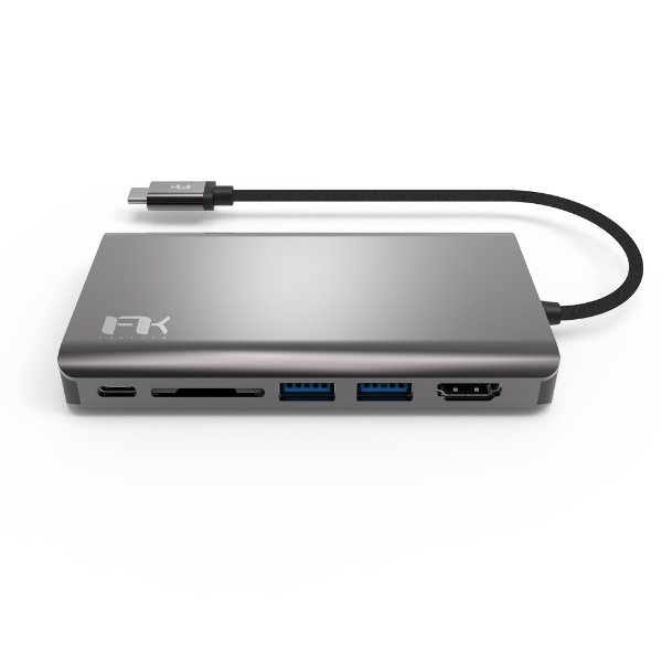 USB-C オス→メス SDカードスロット / HDMI / VGA / LAN / 3.5mm / USB