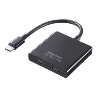 USB-3TCP12BK USB-Cnu (Chrome/Android/iPadOS/Mac/Windows11Ή) [oXZtp[ /3|[g /USB 3.2 Gen1Ή /USB Power DeliveryΉ]
