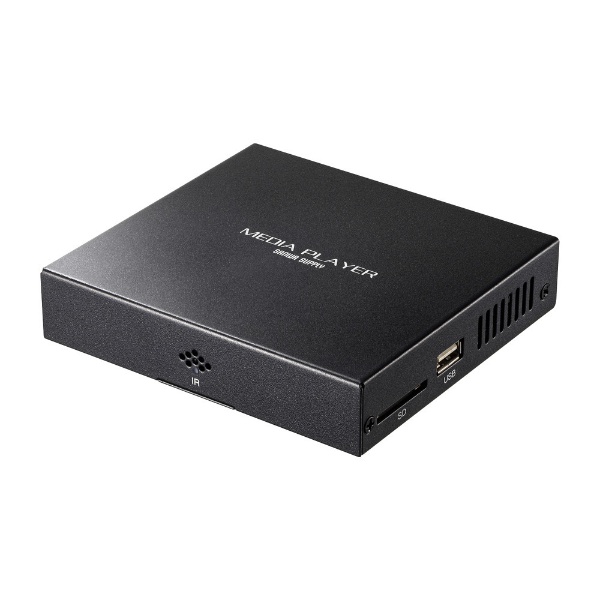 メディアプレーヤー 2分配 [microSD/USBメモリ対応] MED-PL2K202