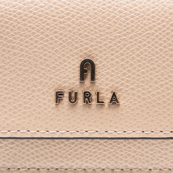 FURLA CAMELIA S COMPACT WALLET TRIFOLD CME WP00318 BEG 【キャンセル・返品不可】
