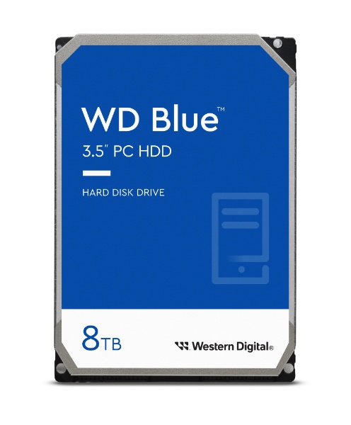 WD80EAAZ HDD SATAڑ WD Blue(256MB/5640RPM/CMR) [8TB /3.5C`] yoNiz