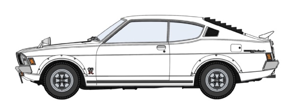 1/24 三菱ギャランGTO 2000GSR 前期型 w/リアウイング 長谷川製作所｜Hasegawa 通販 | ビックカメラ.com