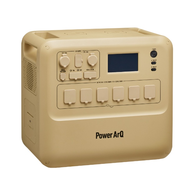 ポータブル電源 PowerArQ Max 2150Wh オリーブドラブ PA200-OD [リン酸