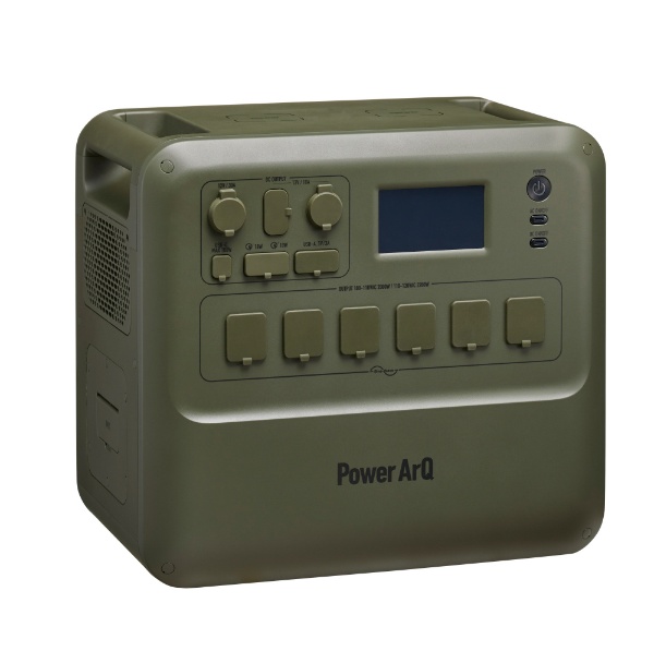 ポータブル電源 PowerArQ S10 Pro 1024Wh オリーブドラブ PA100-OD