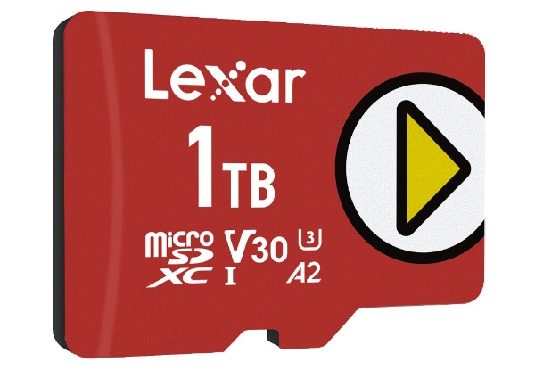 Lexar PLAY microSDXCカード 1TB UHS-I U3 V30 A2 LMSPLAY001T-B1NNJ [Class10 /1TB]  レキサー｜Lexar 通販 | ビックカメラ.com