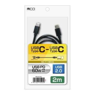USB-C  USB-CP[u [[d /] /2m /USB Power Delivery /60W /USB2.0] MCO USB-BC202